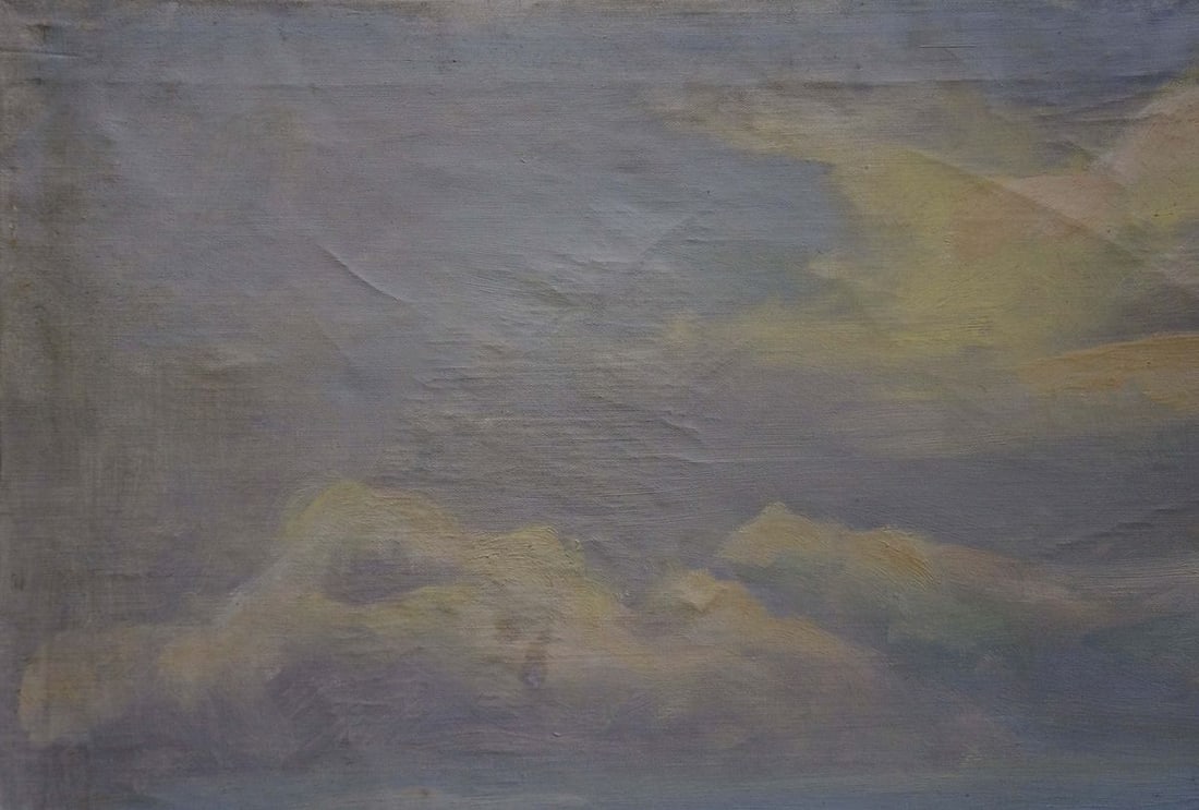 Oil painting Beautiful view - 3