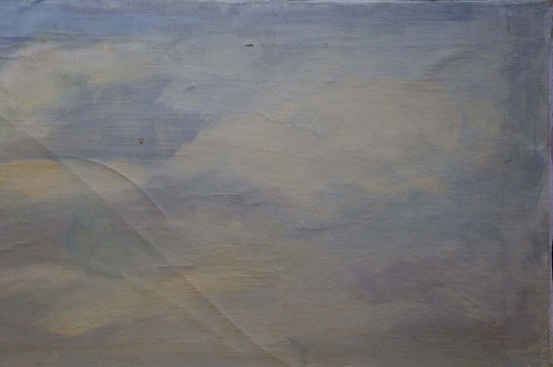 Oil painting Beautiful view - 4