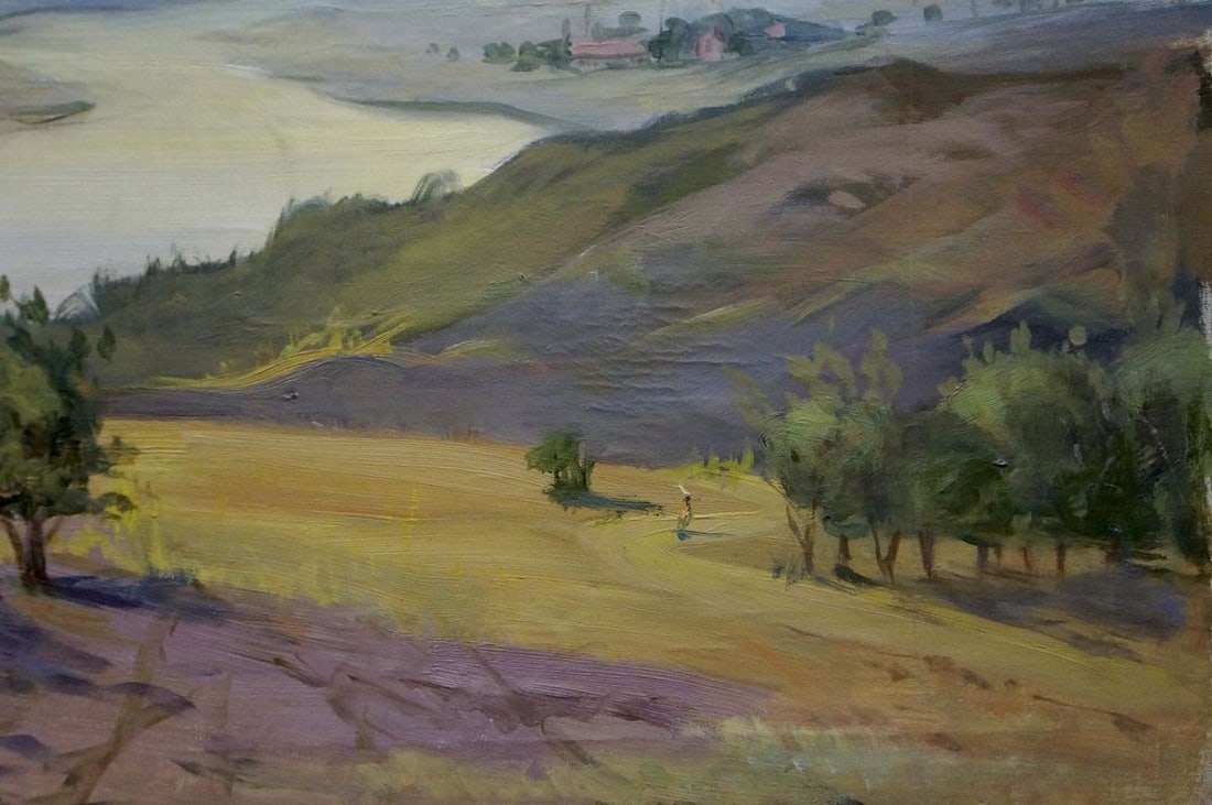 Oil painting Beautiful view - 5