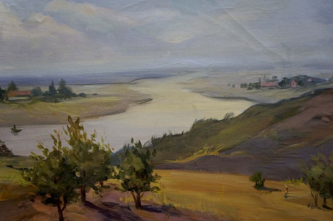 Oil painting Beautiful view - 6