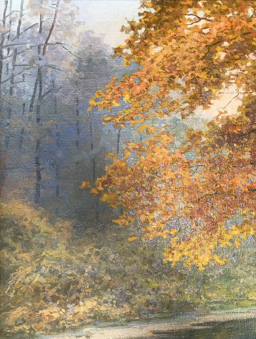 Oil painting Wonderful outdoor recreation Gerashchenko Volodymyr Fedorovich - 5