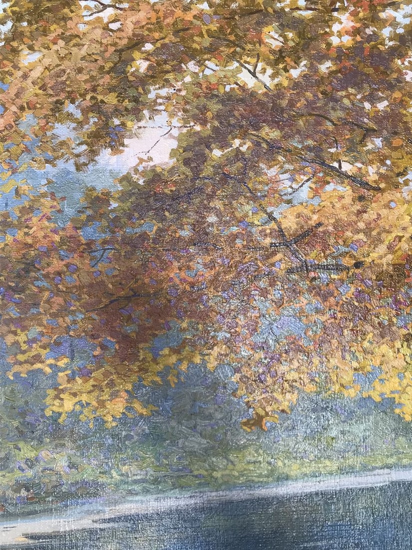 Oil painting Wonderful outdoor recreation Gerashchenko Volodymyr Fedorovich - 7