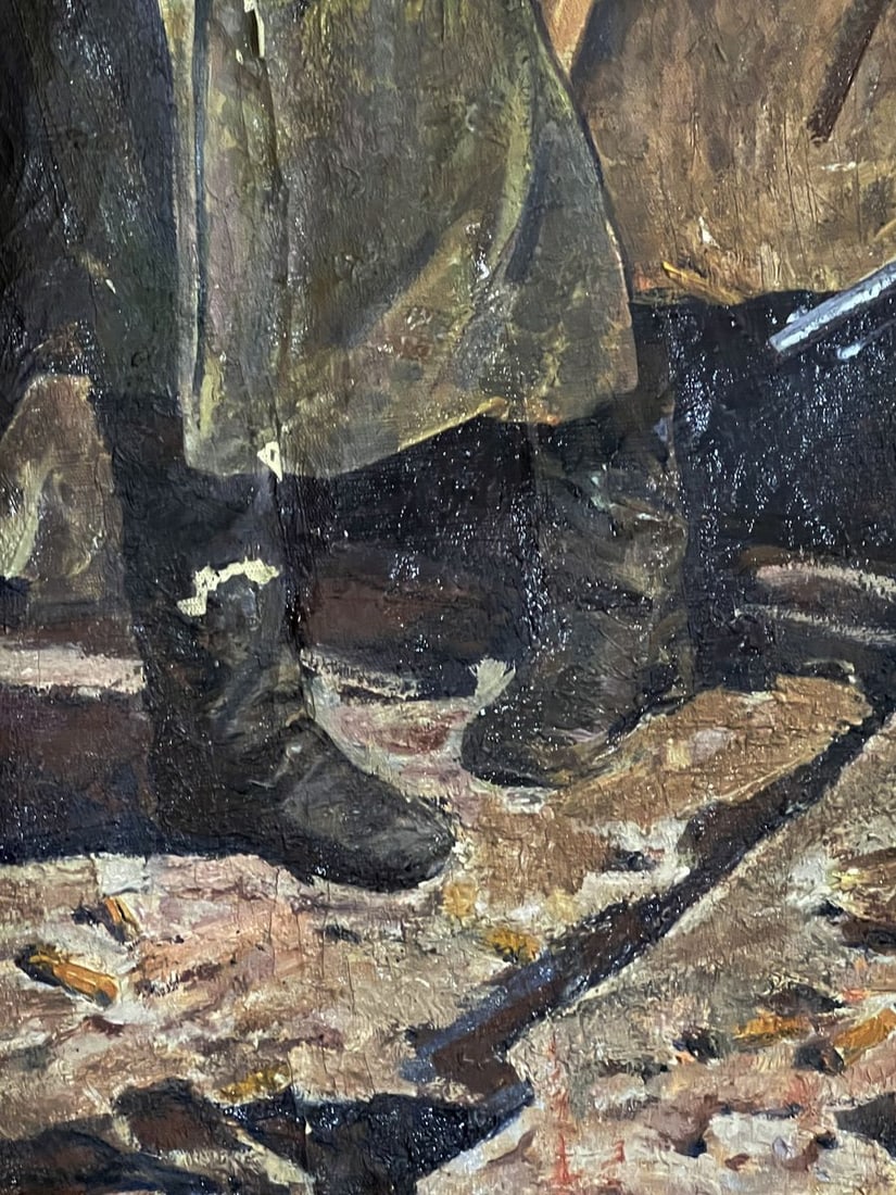 Oil painting Victory of the Red Army Unknown artist - 7