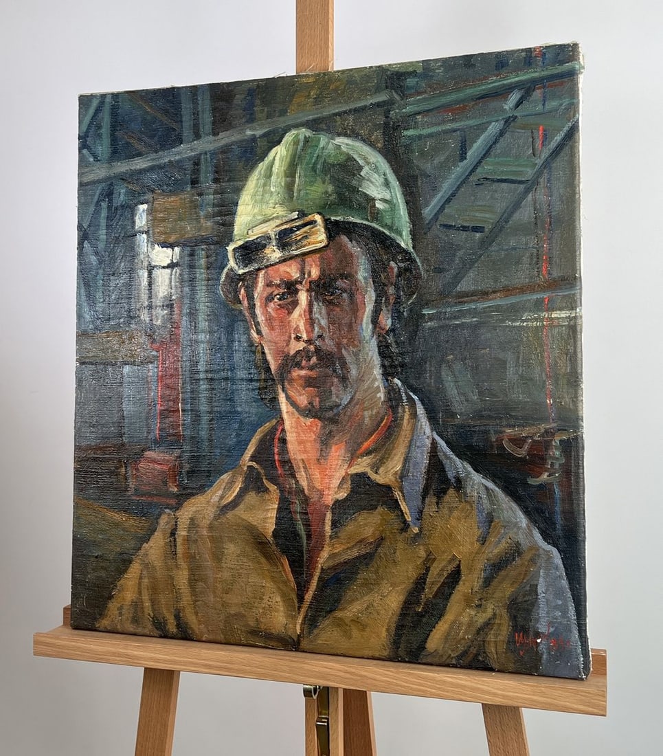 Oil painting Fire and metal Munk Igor Alexandrovich - 2