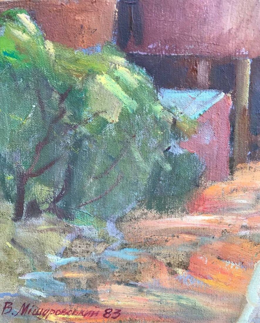 Oil painting After the watch Mishurovsky V - 3