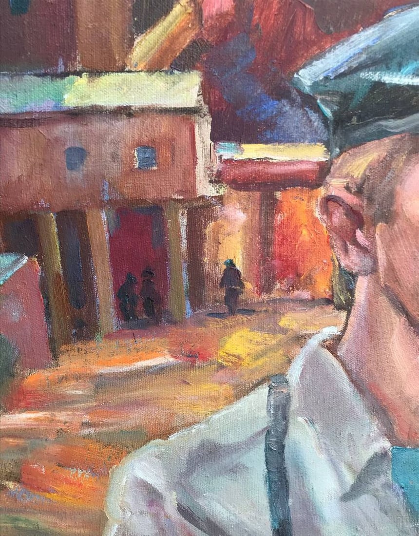 Oil painting After the watch Mishurovsky V - 5