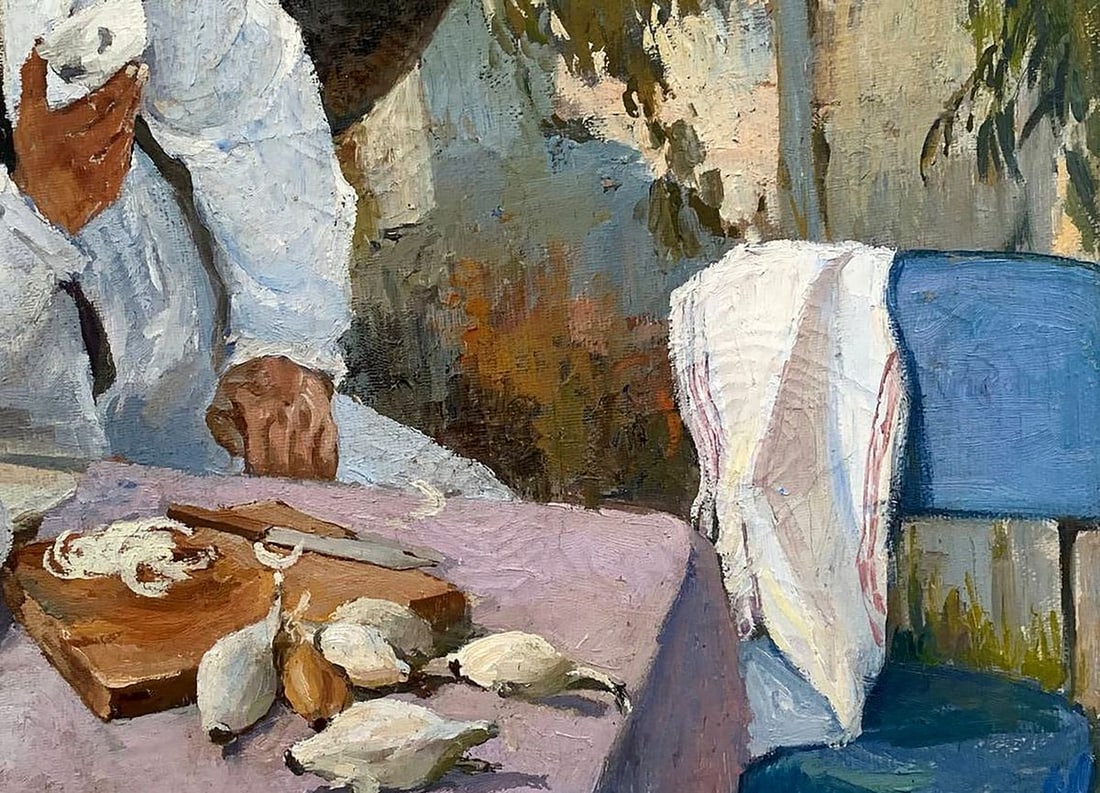 Oil painting Uzbek pilaf Kovinin Valery Mikhailovich - 7