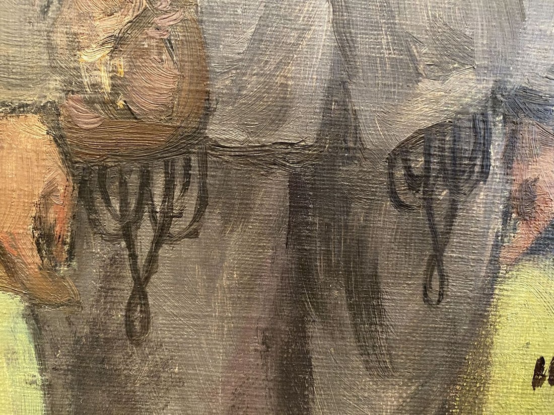 Oil painting Hungarian soldier Ivan Alekseevich Vladimirov - 6