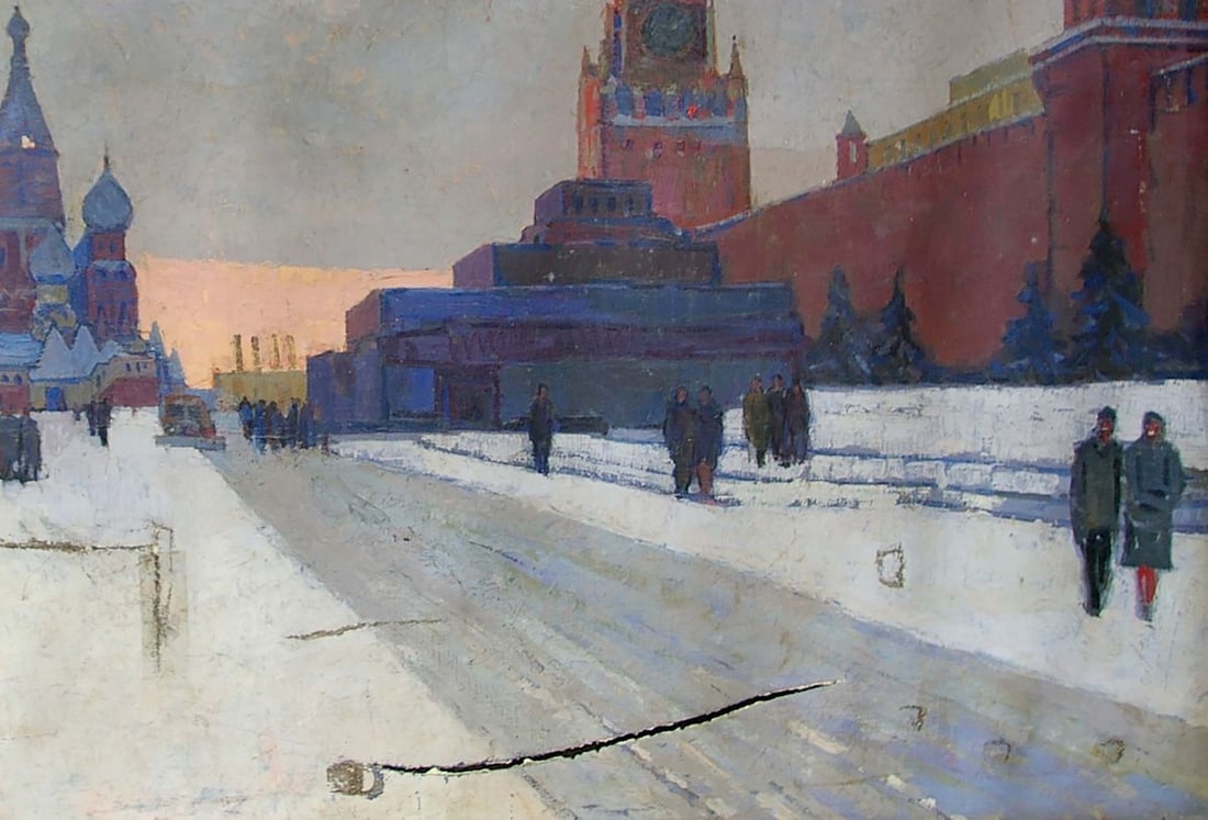 Oil painting Red Square Dubrovin Dmitriy Nikolayevich - 3