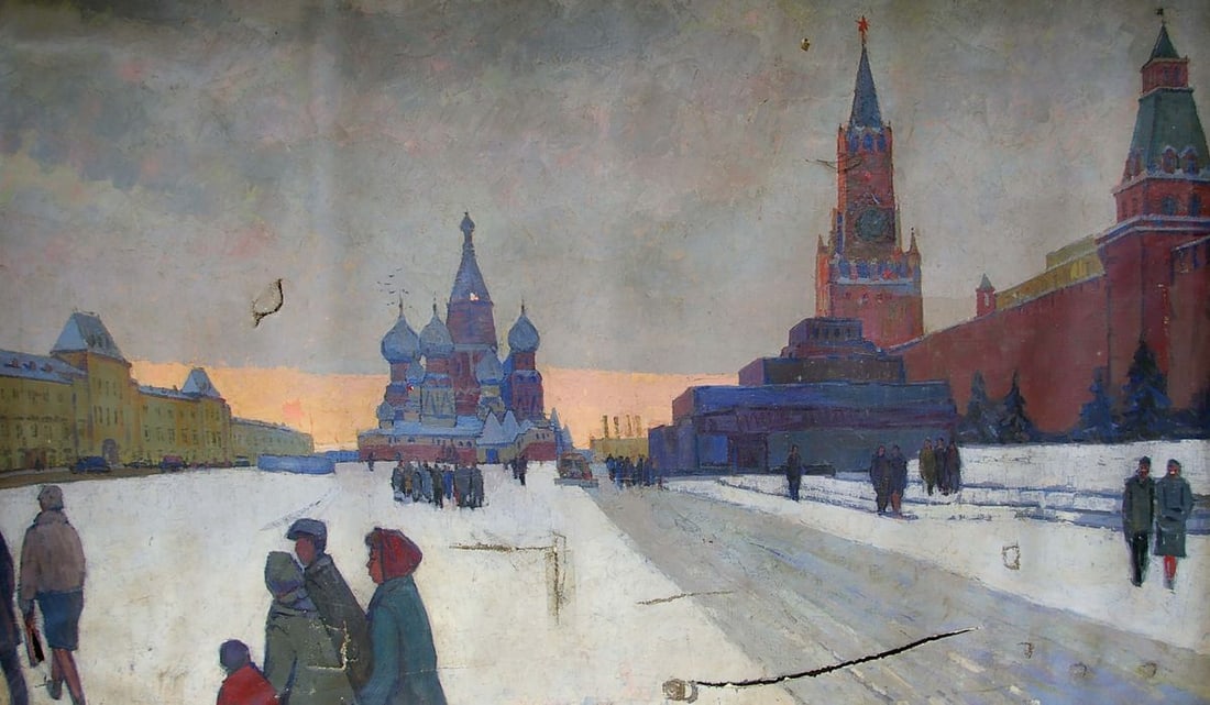 Oil painting Red Square Dubrovin Dmitriy Nikolayevich - 4