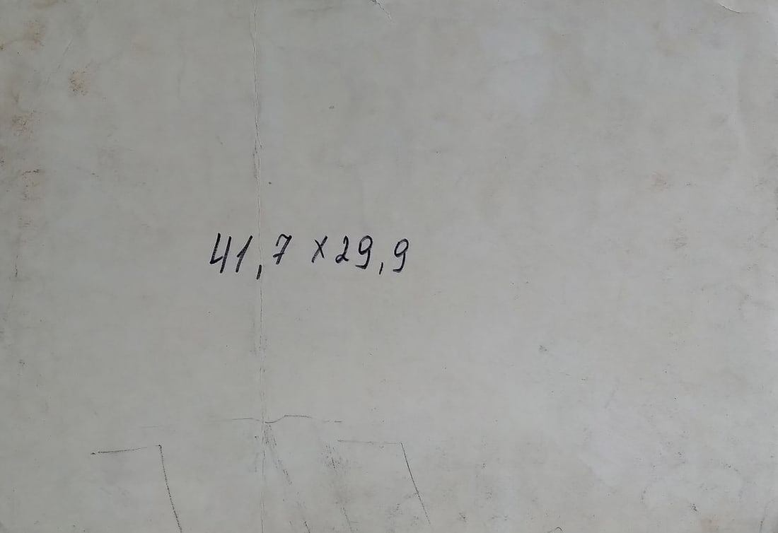 Social realism watercolor painting Soldiers prepare for battle Unknown author - 7