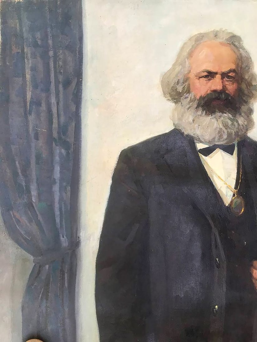 Oil painting Karl Marx Bilan Petr Ilyich - 2
