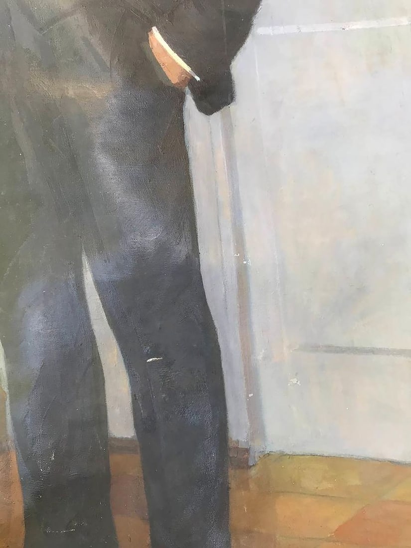 Oil painting Portrait of Lenin Bilan Petr Ilyich - 7