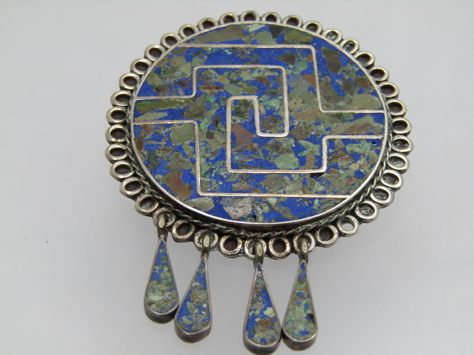 Vintage Mod Rhinestone Repousee Oval Bracelet, 7.25", 1950's-1960's, Sarah Coventry - 2