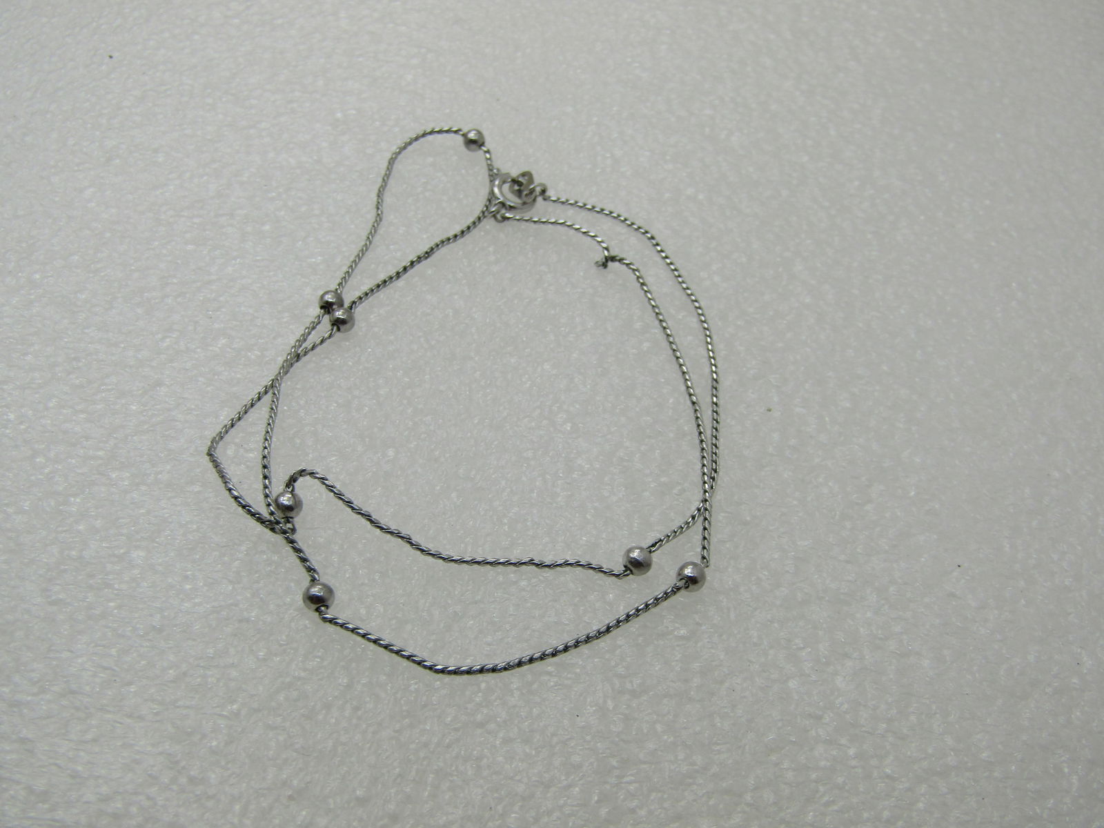 Vintage Avon Pastel Rhinestone Bracelet, 6", Gold Tone, 1970's NL - 5