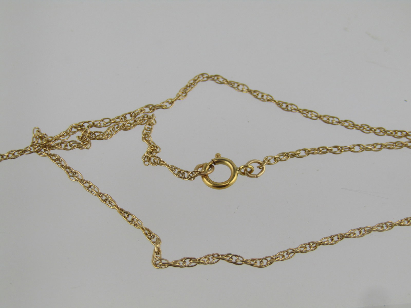 Vintage Wrapped Opal Necklace, 10kt & 14kt GF, 24", 1980's-1990's - 8