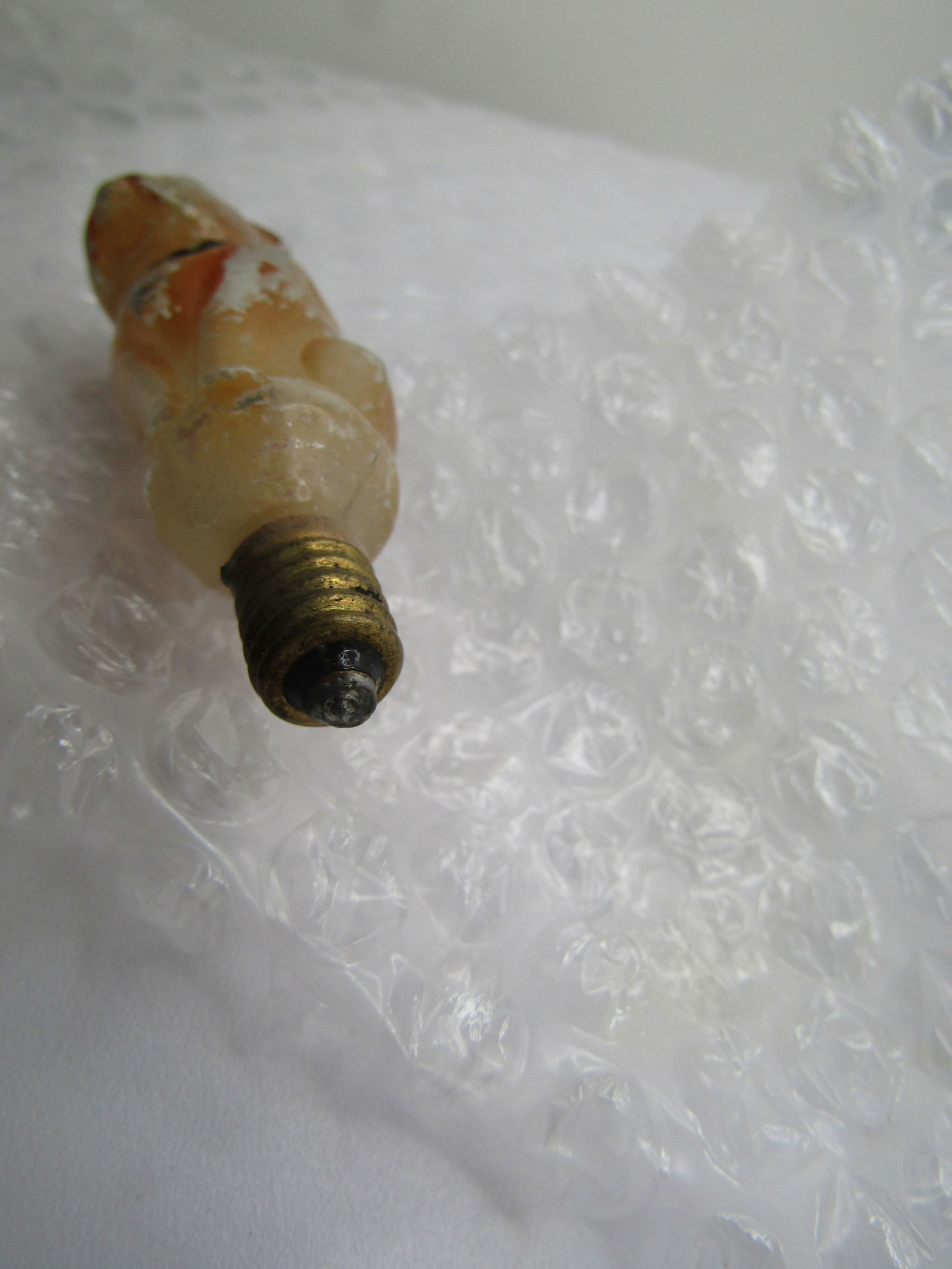 Vintage Painted English Bull Dog Bulb, 1930's - 6