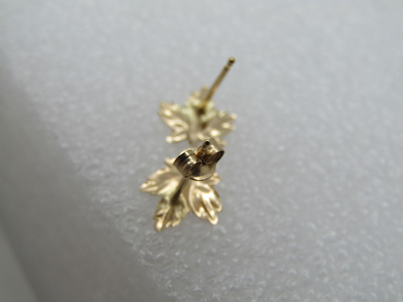 Vintage Two-Tone Double Leaf Brooch, 1960's-1970's, 2.75" - 6