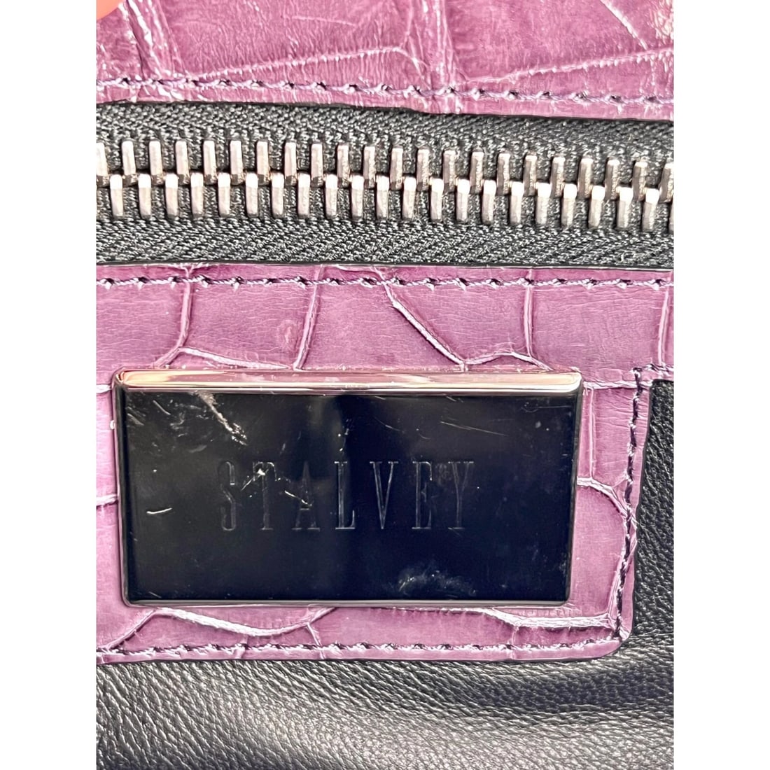 Stalvey Top Handle 2.5 Alligator Lilac Bag Crossbody Exclusive Luxury - 14