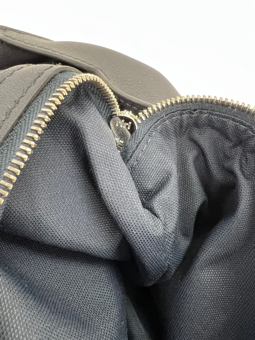 HERMÈS Messenger Cityslide Pouch Evercolor Indigo Blue Clutch Bag - 11