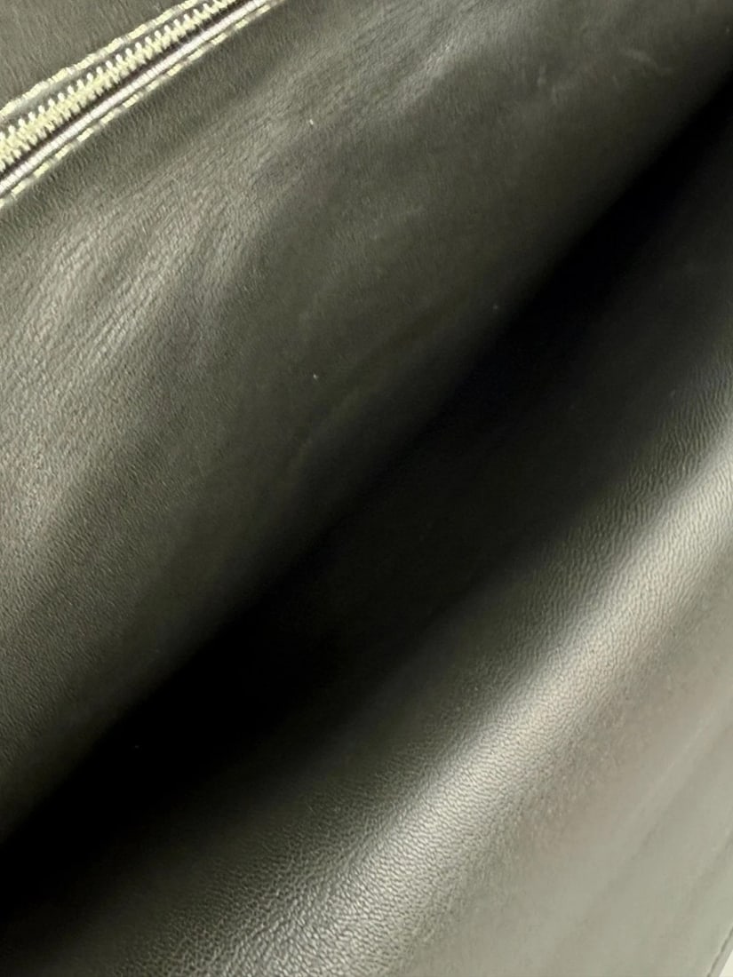 Chanel 2.55 Reissue Double Flap Iridescent Dark Green Patent Leather Bag - 8