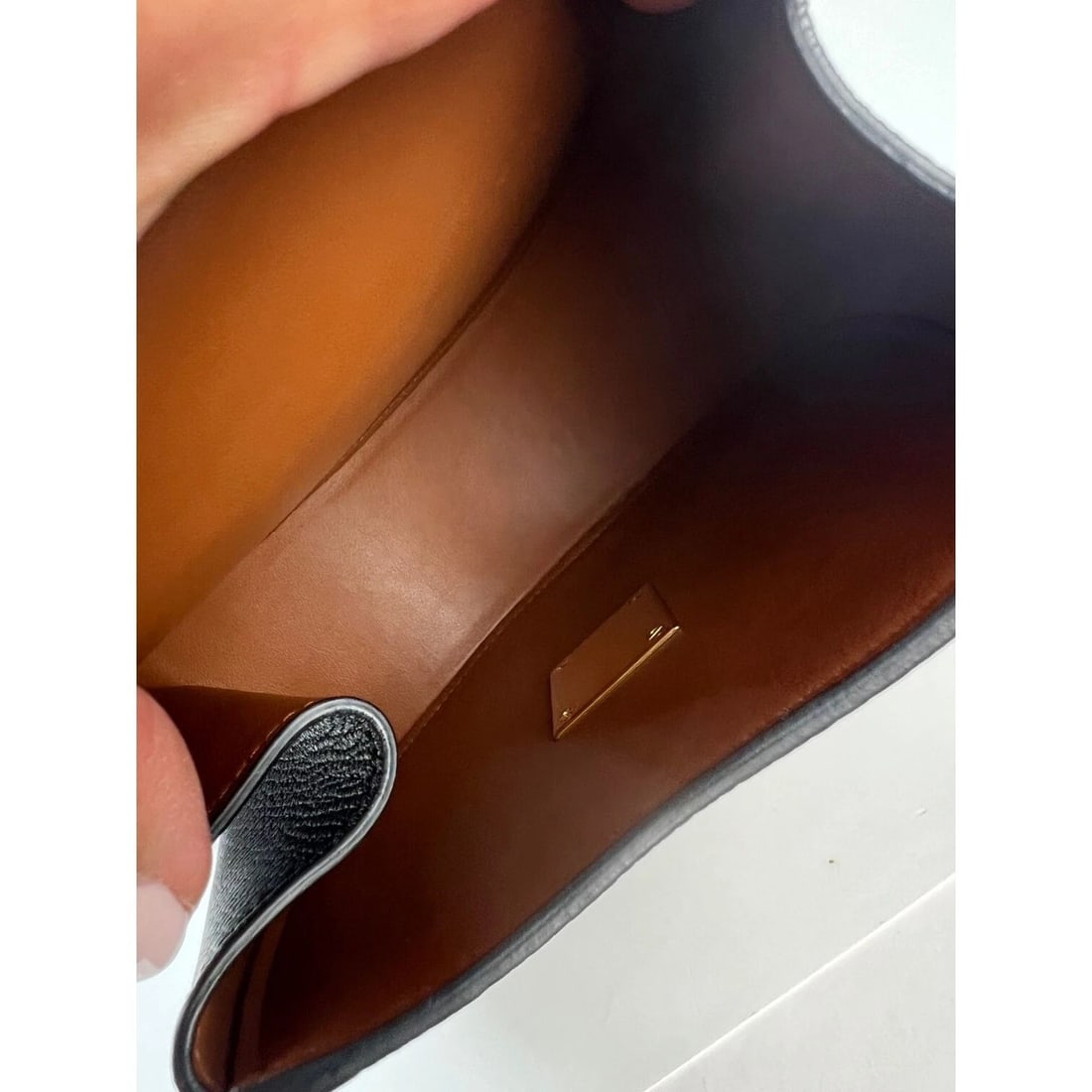 Bottega Veneta Palmellato Calfskin rounded Belt Waist Bag Black - 3