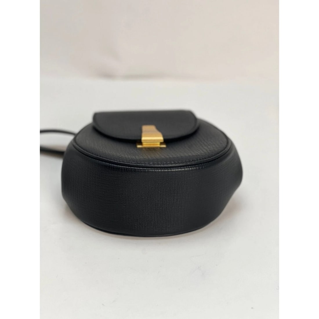 Bottega Veneta Palmellato Calfskin rounded Belt Waist Bag Black - 5