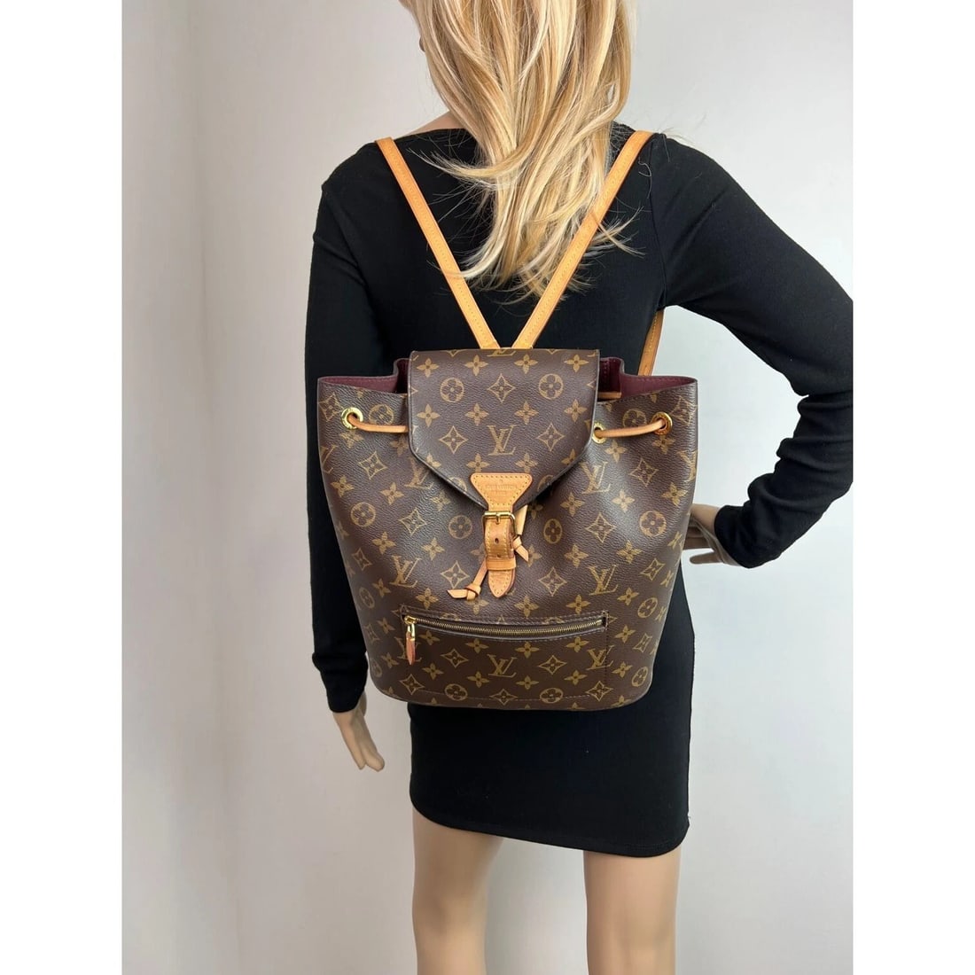 LOUIS VUITTON Montsouris NM Monogram Canvas Backpack - 6
