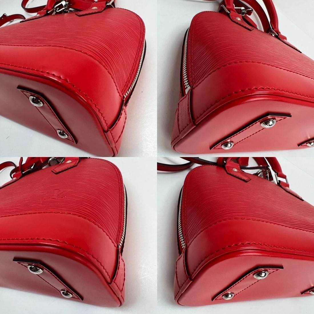 LOUIS VUITTON Alma BB Epi Coquelicot Shoulder Bag - 11