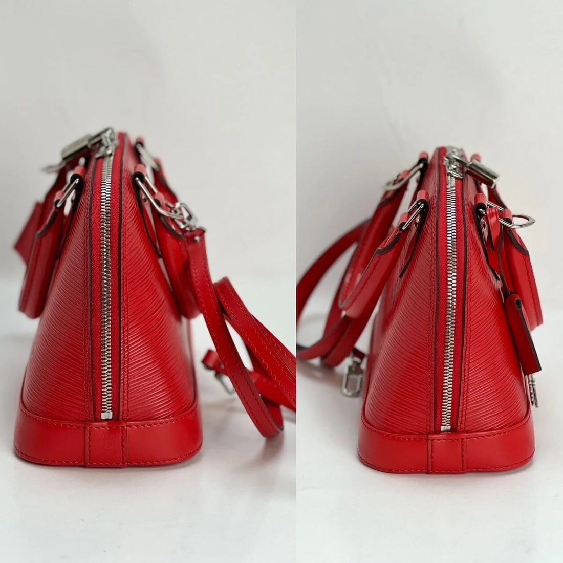 LOUIS VUITTON Alma BB Epi Coquelicot Shoulder Bag - 12