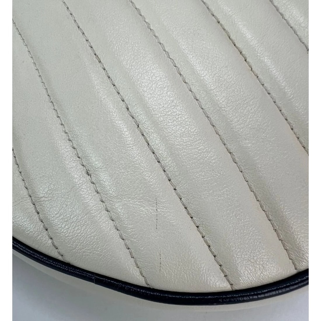 Gucci GG Azalea Matelasse Leather Round Mystic White Shoulder Bag - 7