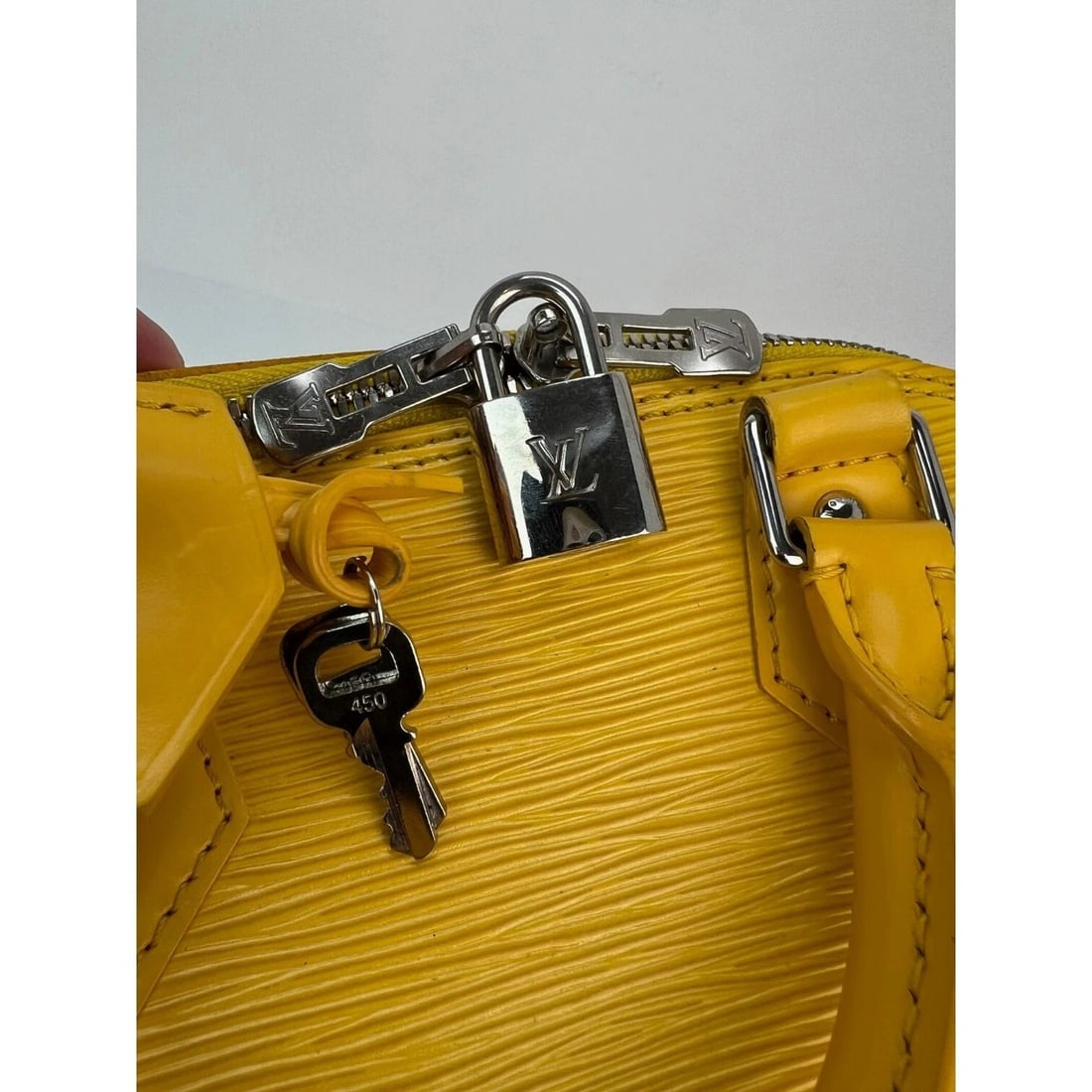 LOUIS VUITTON Alma BB Epi Leather Shoulder Bag - 10