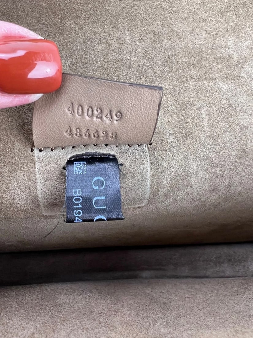 Gucci GGSupreme Blooms Print Embroidered MM Dionysus Blue Shoulder Bag - 10