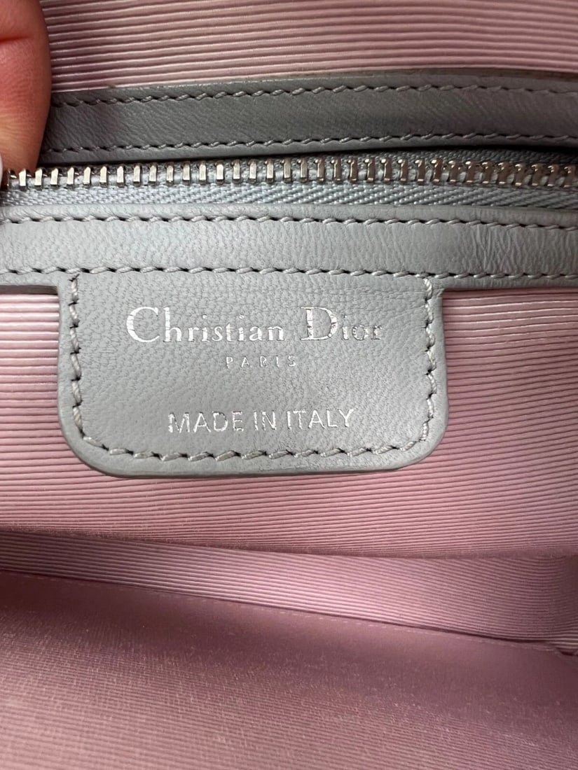 Christian Dior Lambskin Cannage Stardust Small Camera Crossbody Bag - 4