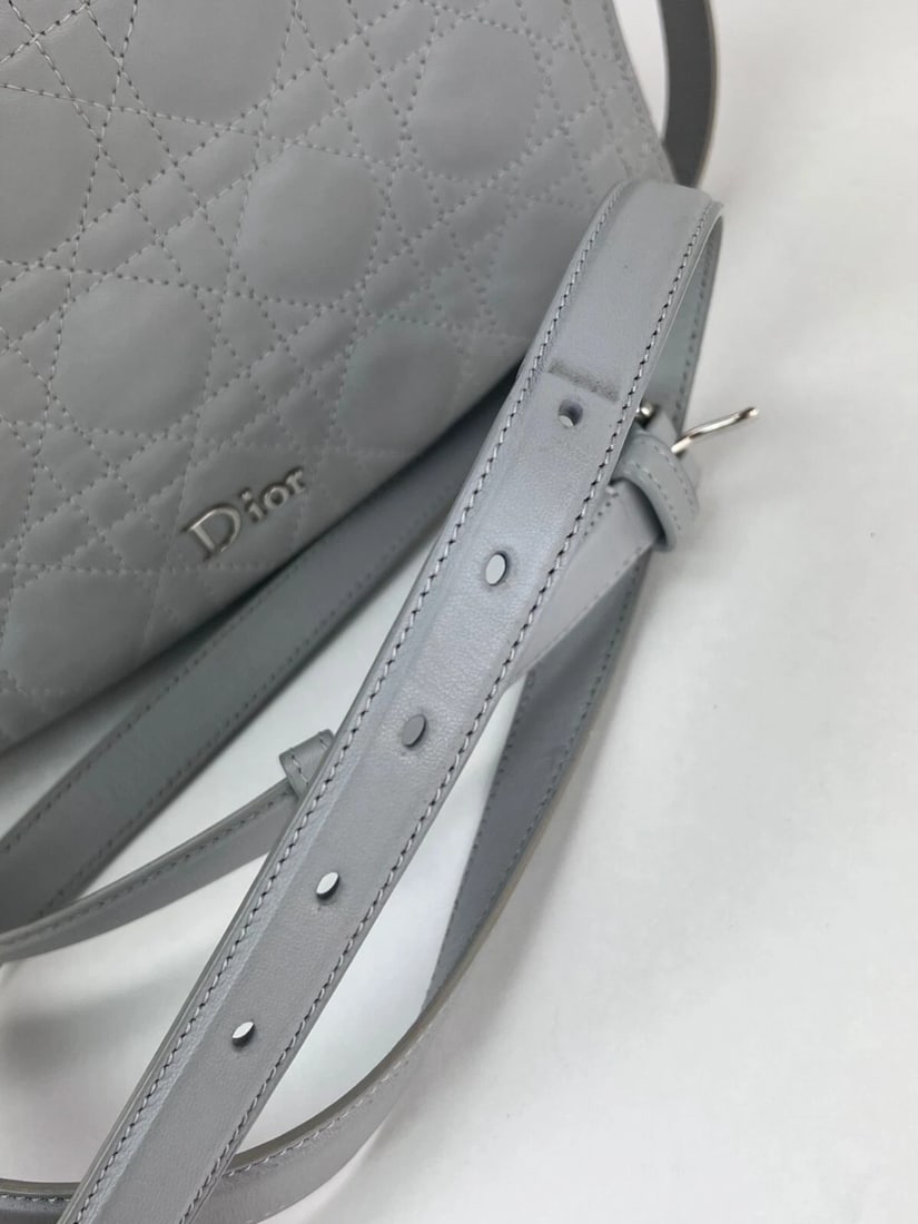 Christian Dior Lambskin Cannage Stardust Small Camera Crossbody Bag - 9