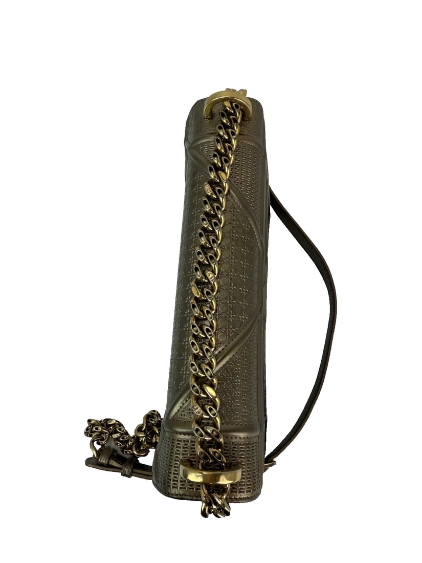 Christian Dior Diorama Cannage Embossed Calfskin Ombre Crossbody Bag - 10