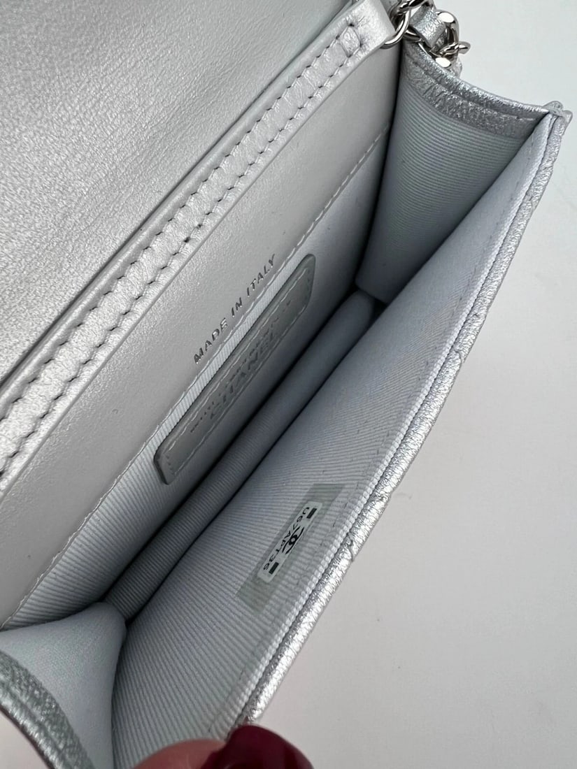 Chanel Metallic Goatskin Quilted Star Flap Waist Belt Shoulder Bag - 5