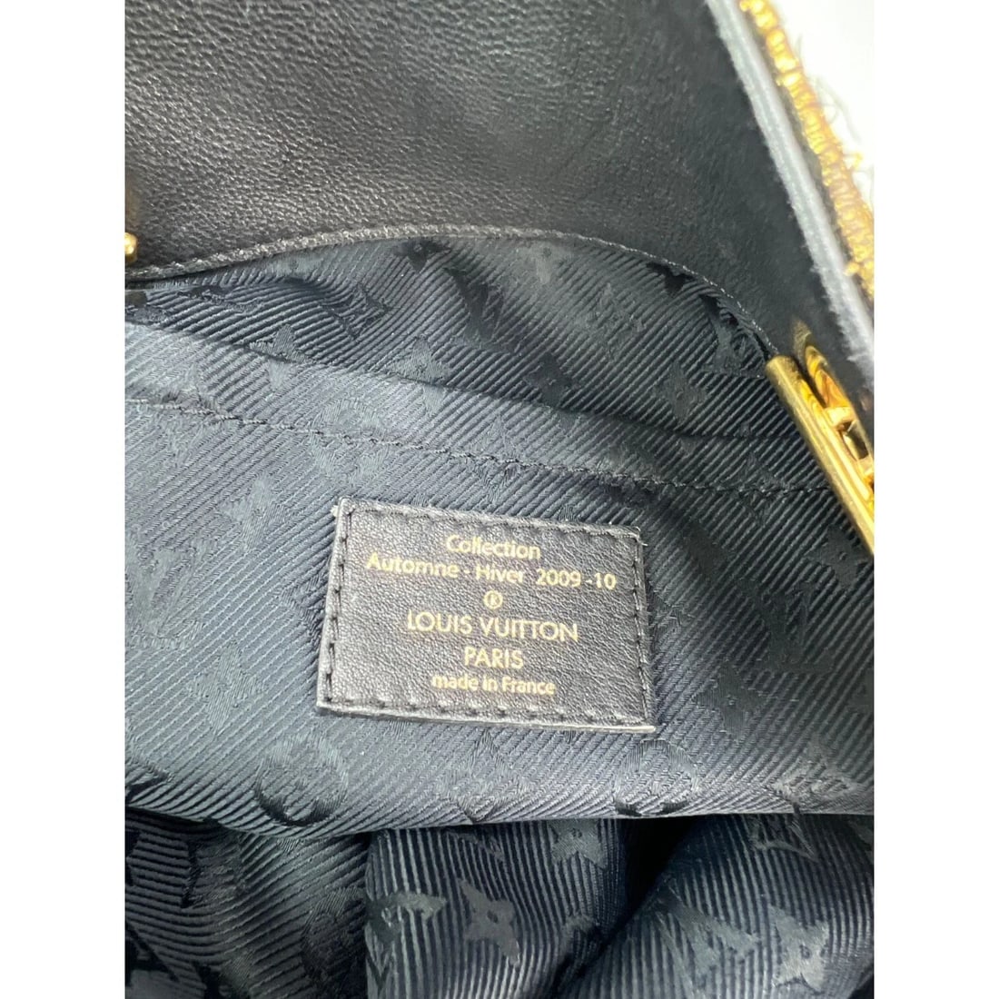 Louis Vuitton Metallic Jacquard double Jeu Soft Gold Tote - 4