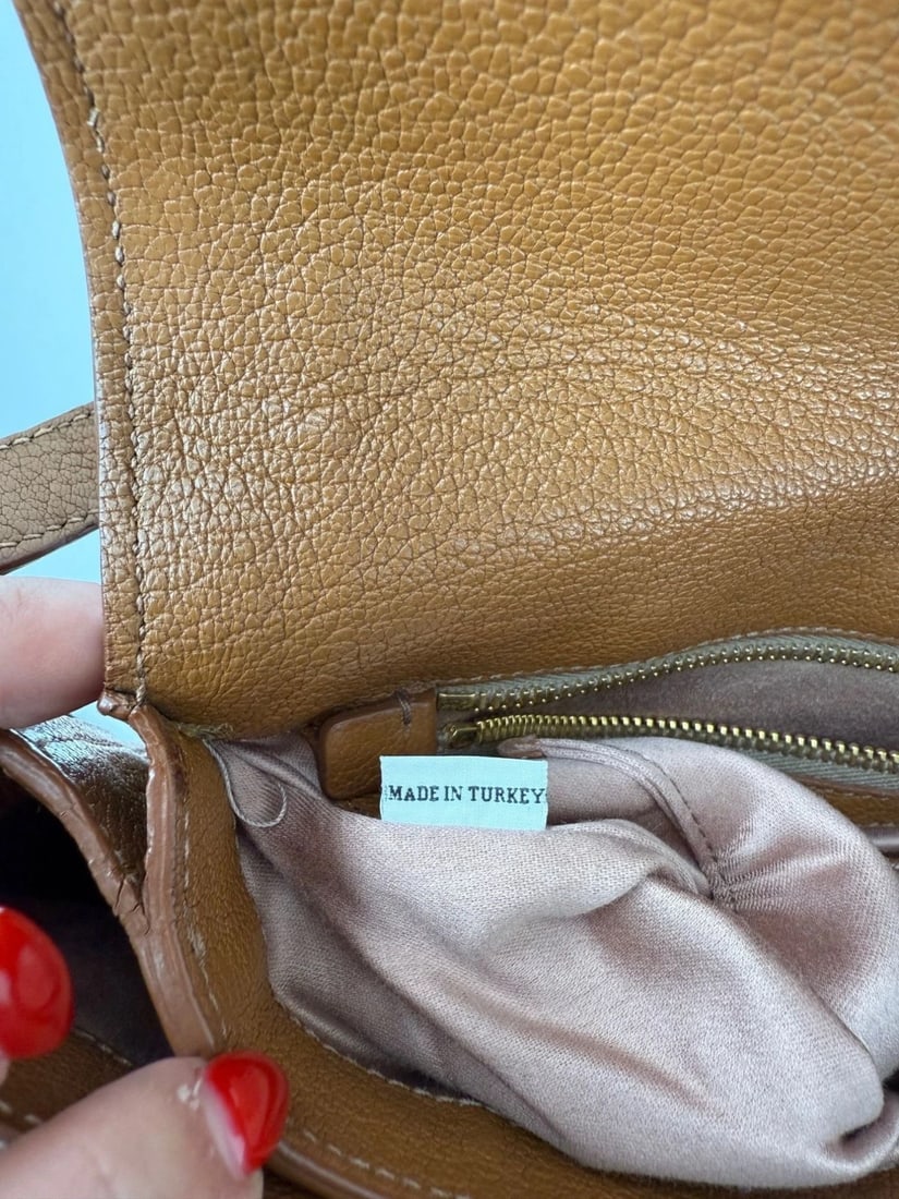 Miu Miu Madres Brown Leather Crystals Crossbody - 14