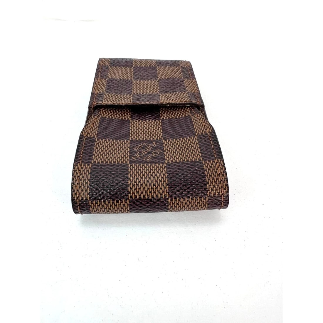 LOUIS VUITTON Damier Ebene Cigarette Card Cosmetic Case Pouch - 8