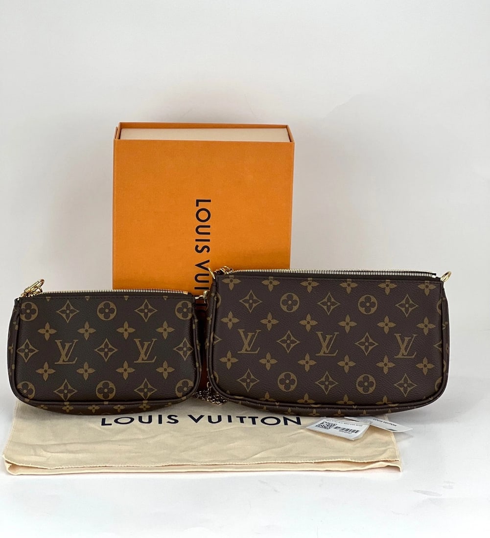 Louis Vuitton Multi Pochette Accessoires Monogram Canvas Brown - 8