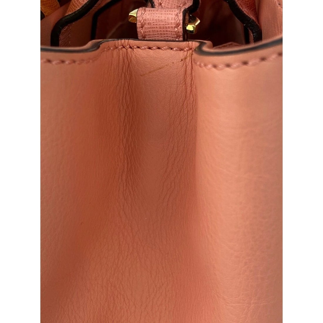 FENDI Vitello Elite Flamingo Petite 2Jours soft pink Ecstasy Hand Bag - 5