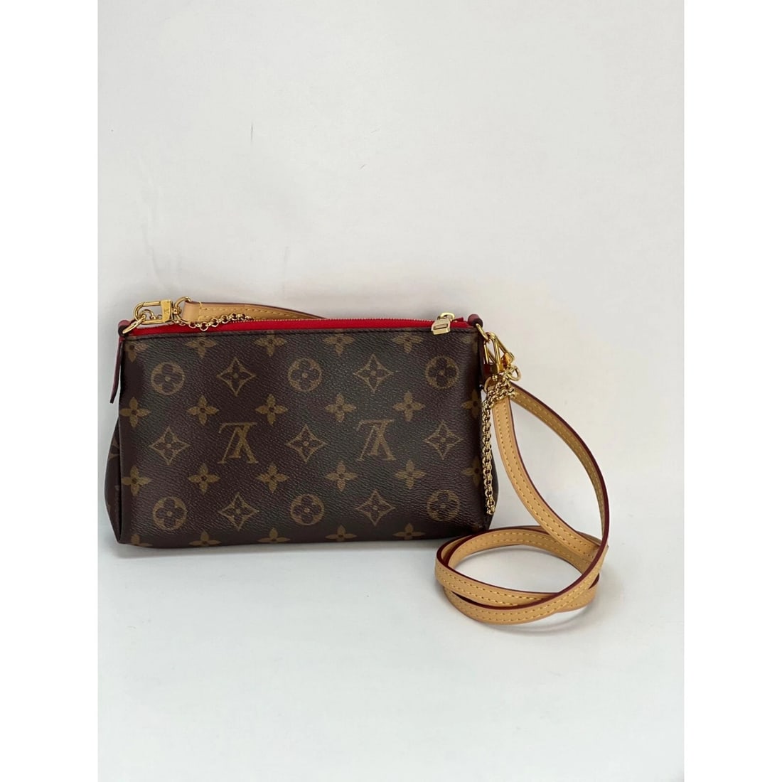 LOUIS VUITTON Pallas Monogram Clutch Cherry Crossbody Bag - 2