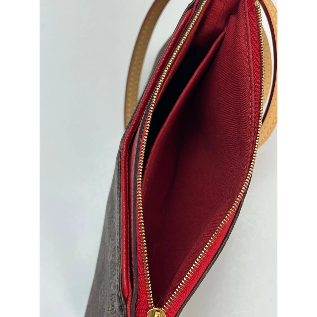 LOUIS VUITTON Pallas Monogram Clutch Cherry Crossbody Bag - 3