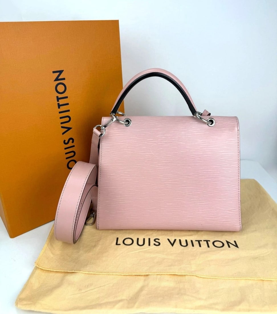 Louis Vuitton Grenelle PM Pink Epi Leather Shoulder Bag - 2
