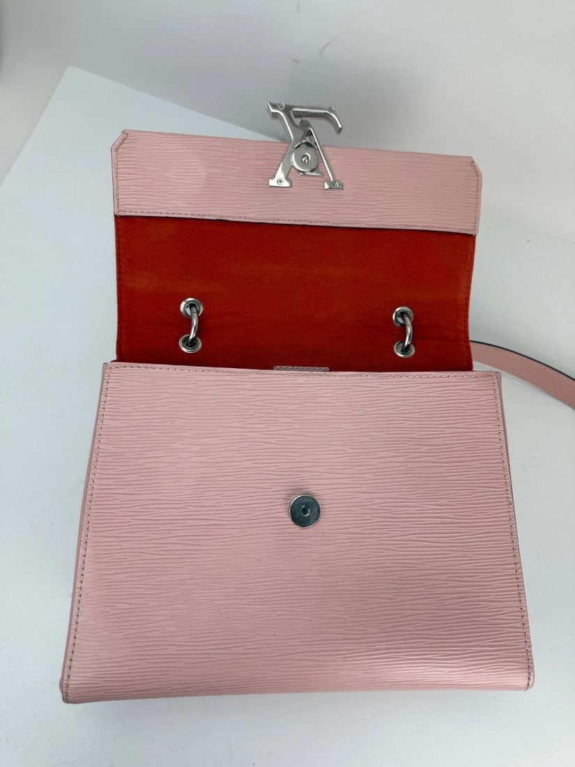 Louis Vuitton Grenelle PM Pink Epi Leather Shoulder Bag - 8