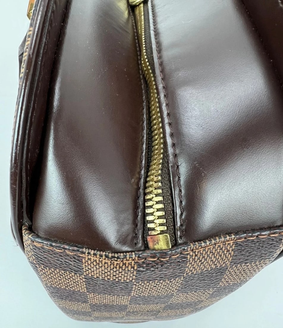 Louis Vuitton Vintage Sarria Horizontal Damier Ebene Hand Bag - 10