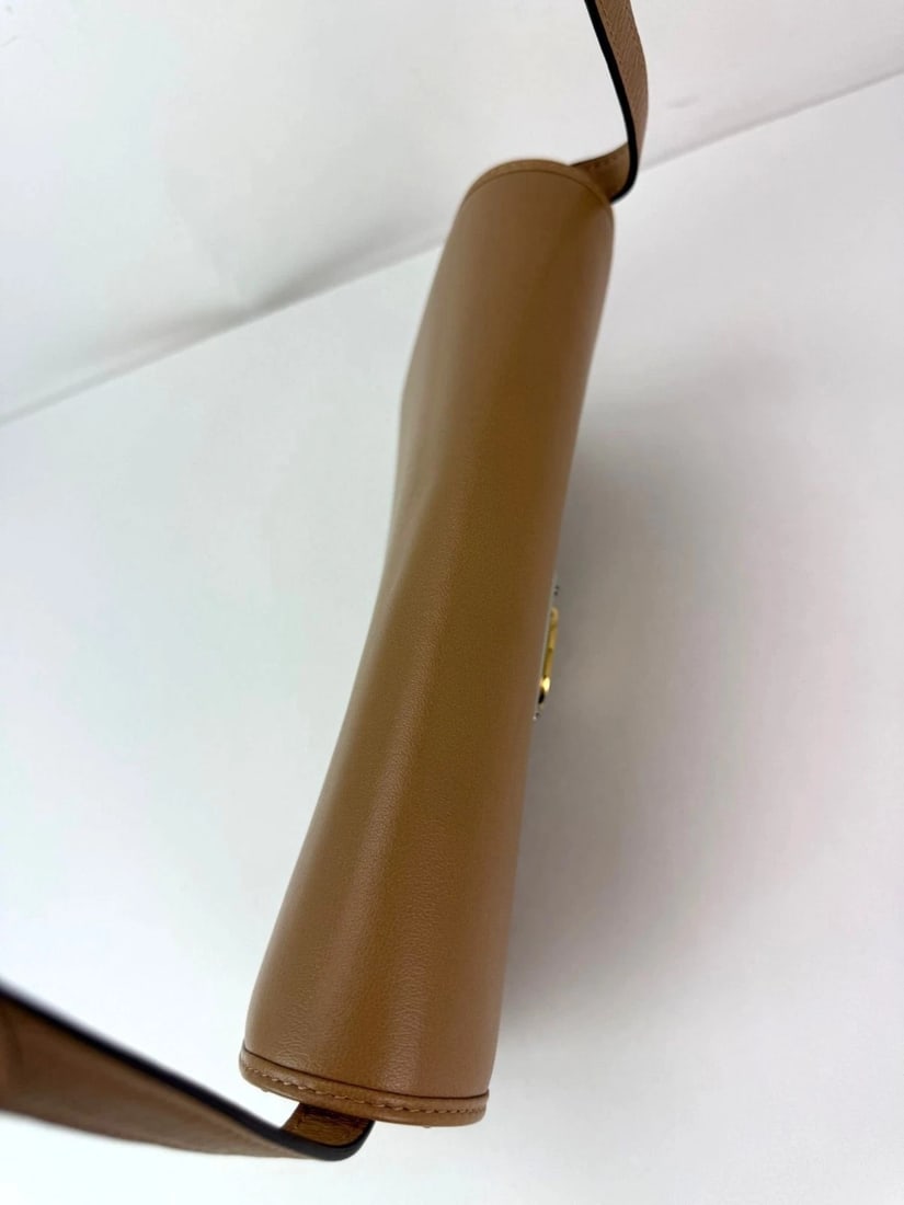 Gucci Lambskin G Linea Matisse Interlocking Beige Clutch Shoulder Bag - 11