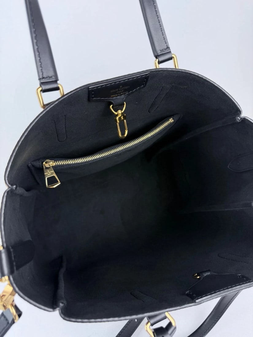 Louis Vuitton Belmont MM Damier Ebene Crossbody Tote Bag - 10