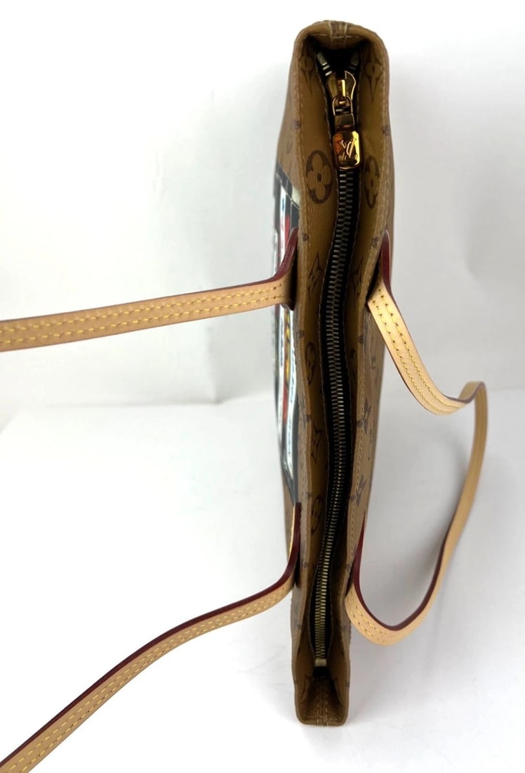 Louis Vuitton Carry It Limited Edition Reverse Monogram Video Tape Tote IV - 14